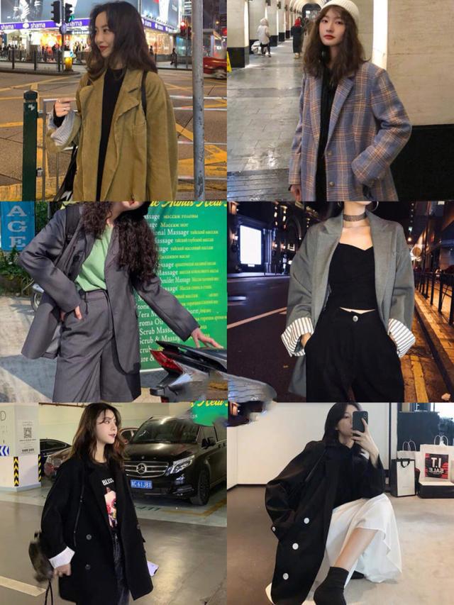 凯发k8娱乐k8凯发官网版下载早春西装外套合集 女生帅气西装这么搭(图2)